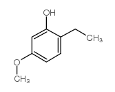 2-乙基-5-甲氧基苯酚结构式