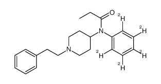 芬太尼-d5溴化物结构式