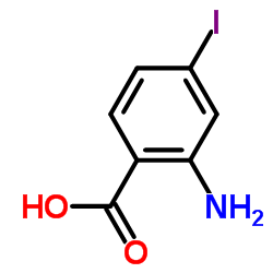 2-Amino-4-Iodobenzoic Acid Structure