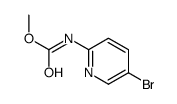 METHYL (5-BROMOPYRIDIN-2-YL)CARBAMATE Structure
