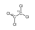 1,1,2,2-Tetrachloroethane-13C2 Structure