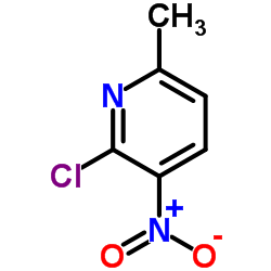 2-Chloro-3-nitro-6-methylpyridine structure