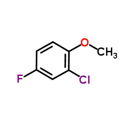 2-氯-4-氟苯甲醚结构式