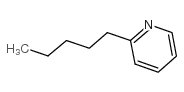2-戊基吡啶结构式