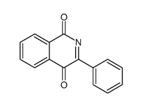 3-苯基异喹啉-1,4-二酮结构式