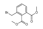 3-溴甲基邻苯二甲酸二甲酯结构式