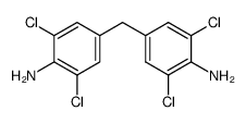 4,4'-methylenebis[2,6-dichloroaniline]结构式