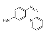 4-(pyridin-2-yldiazenyl)aniline结构式