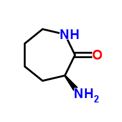 3-氨基六氢-2H-氮杂卓-2-酮盐酸盐结构式