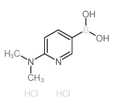 2-( N , N -二甲氨基)吡啶-5-硼酸二盐酸盐图片