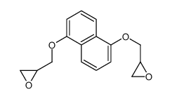 2-[[5-(oxiran-2-ylmethoxy)naphthalen-1-yl]oxymethyl]oxirane结构式