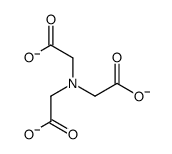 nitrilotriacetate(3-) Structure