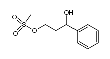 3-phenyl-3-hydroxypropylmethanesulfonate Structure