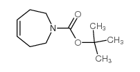 2,3,6,7-四氢氮杂卓-1-甲酸叔丁酯结构式