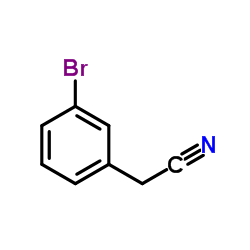 2-(3-Bromophenyl)acetonitrile Structure