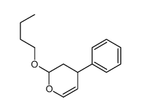 2-butoxy-3,4-dihydro-4-phenyl-2H-pyran structure