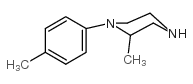 2-Methyl-1-(p-tolyl)piperazine Structure