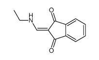2-(ethylaminomethylidene)indene-1,3-dione Structure