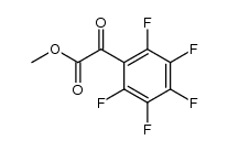 (pentafluoro phenyl) glyoxylic acid methyl ester结构式