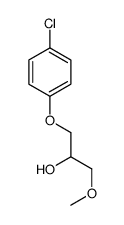 1-(4-chlorophenoxy)-3-methoxypropan-2-ol结构式
