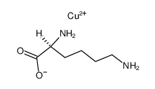 [Cu(L-LysO)2]结构式