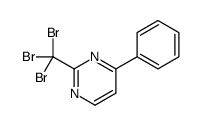 4-phenyl-2-(tribromomethyl)pyrimidine结构式