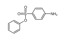 phenyl 4-aminobenzenesulfonate结构式