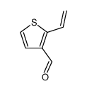 2-Vinylthiophene-3-carbaldehyde结构式