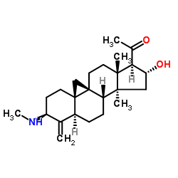 黄杨酮碱结构式