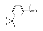 1-(甲基磺酰基)-3-(三氟甲基)-苯结构式