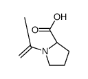 (2S)-1-prop-1-en-2-ylpyrrolidine-2-carboxylic acid Structure