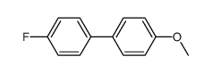 4-FLUORO-4'-METHOXYBIPHENYL Structure