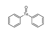 diphenyltellurium(IV) oxide Structure
