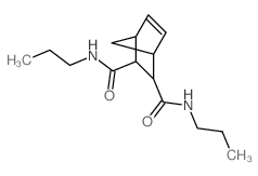 5-Norbornene-2,3-dicarboxamide,N,N'-dipropyl-, trans- (8CI) structure