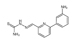 6-(3-amino-phenyl)-pyridine-2-carbaldehyde thiosemicarbazone结构式