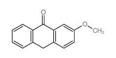 9(10H)-Anthracenone, 2-methoxy- Structure