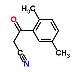 2,5-二甲基苯甲酰基乙腈结构式