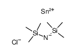 [bis(trimethylsilyl)amino]tin(II) chloride结构式