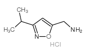 5-氨基甲基-3-异丙基异噁唑结构式