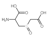L-Alanine,3-[(carboxymethyl)sulfinyl]- Structure