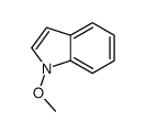 1-methoxyindole结构式