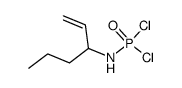 (1-hexen-3-yl)amidophosphoric dichloride结构式
