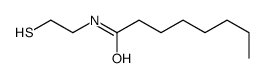 N-(2-Mercaptoethyl)octanamide Structure