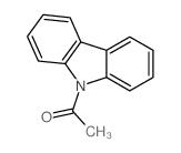 9-乙酰基咔唑结构式