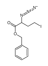 benzyl 2-azido-4-iodobutanoate Structure