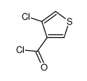 3-Thiophenecarbonyl chloride, 4-chloro- (9CI)结构式