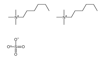 hexyl(trimethyl)azanium,sulfate Structure