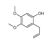 4,5-二甲氧基-2-(2-丙烯基)苯酚结构式