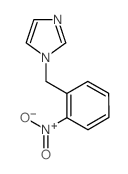 1-[(2-NITROPHENYL)METHYL]-1H-IMIDAZOLE结构式