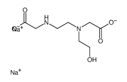 羟乙基乙烯二胺二醋酸二钠结构式